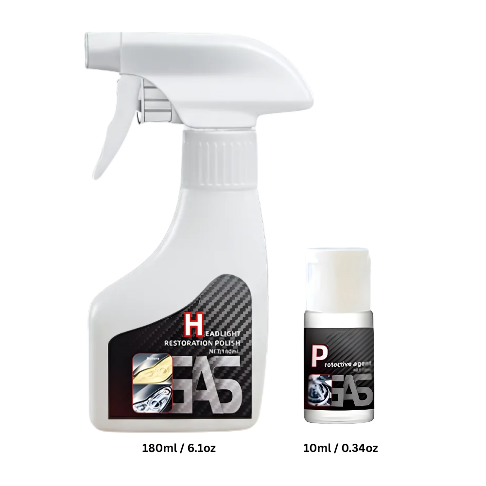 Kit de limpieza y restauración del revestimiento de los faros - Ozerty