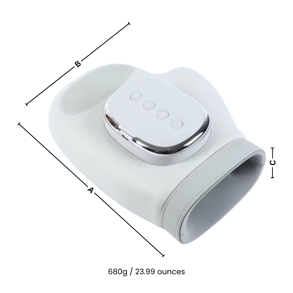 Guante de masaje por compresión térmica - Ozerty