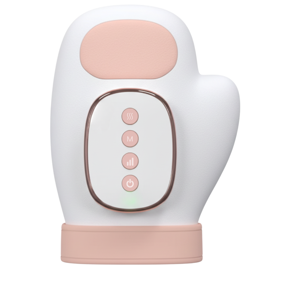 Guante de masaje por compresión térmica -Rosa - Ozerty