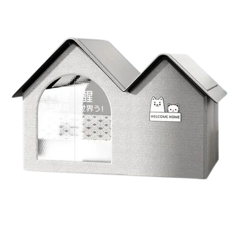 Casa para gatos con aislamiento término y refrigeración

 -L - Ozerty