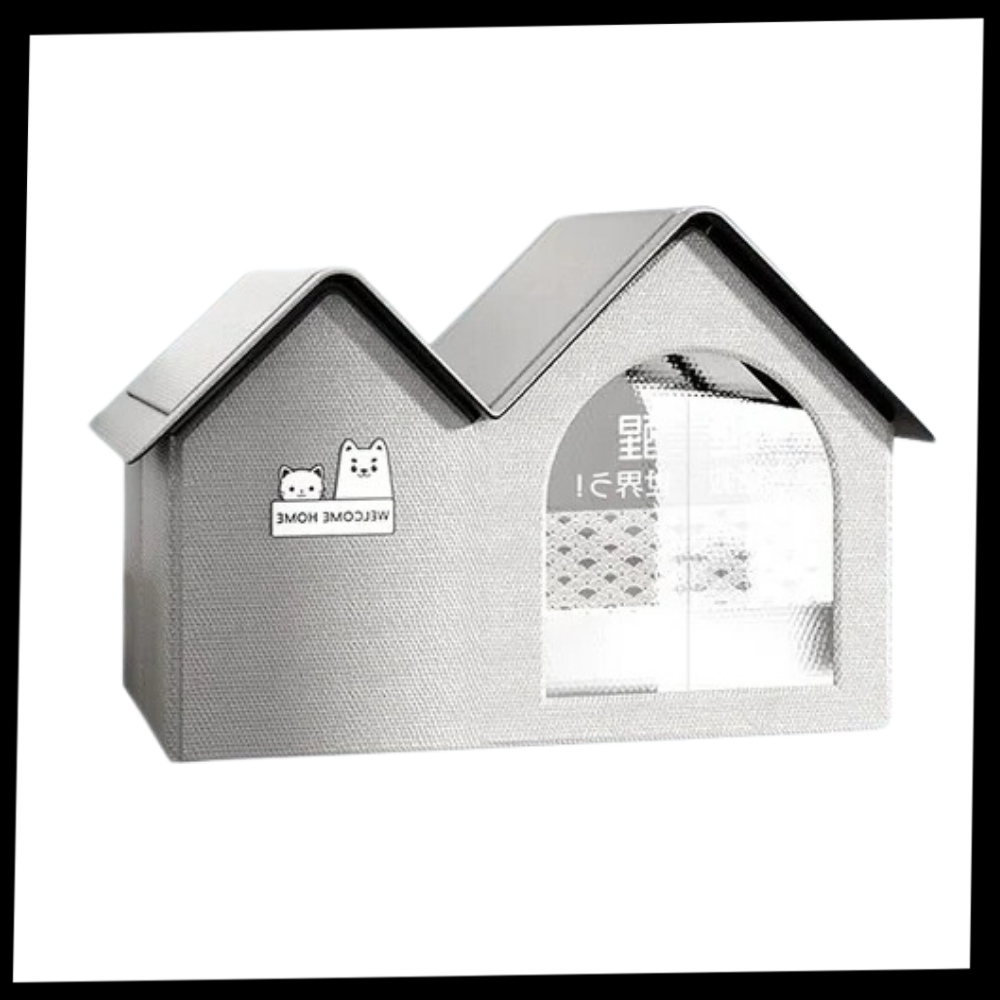 Casa para gatos con aislamiento término y refrigeración

 - Ozerty