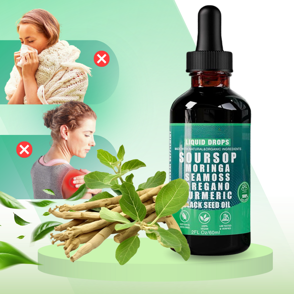 Gotas de guanábana Herbal Vitality - Ozerty