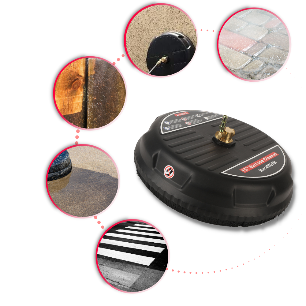 Hidrolimpiadora de alta presión con doble función
- Ozerty