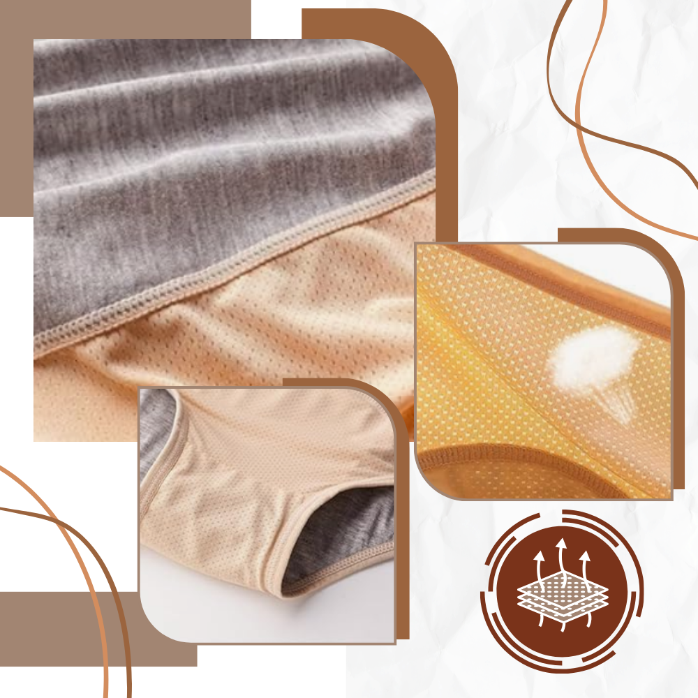 Braguitas de cintura alta para incontinencia - Ozerty