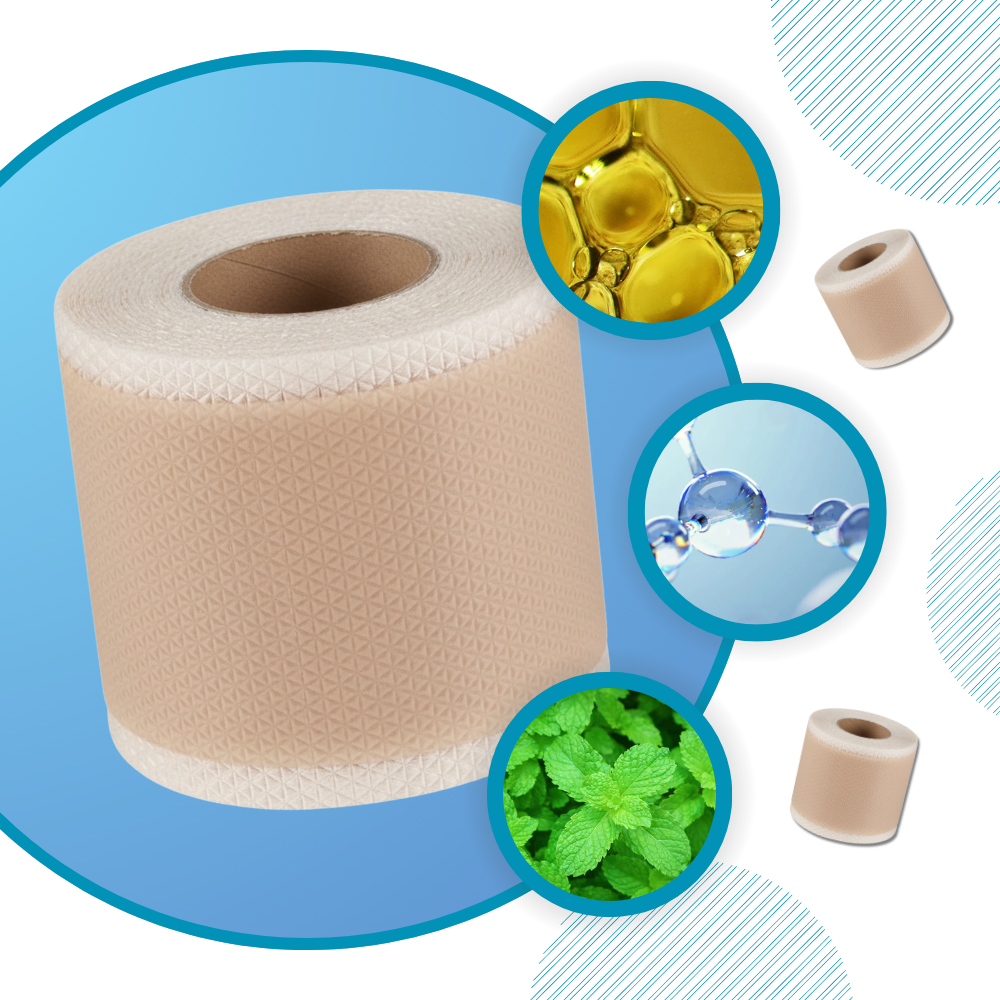 Parche de silicona hialurónica para cicatrices - Ozerty