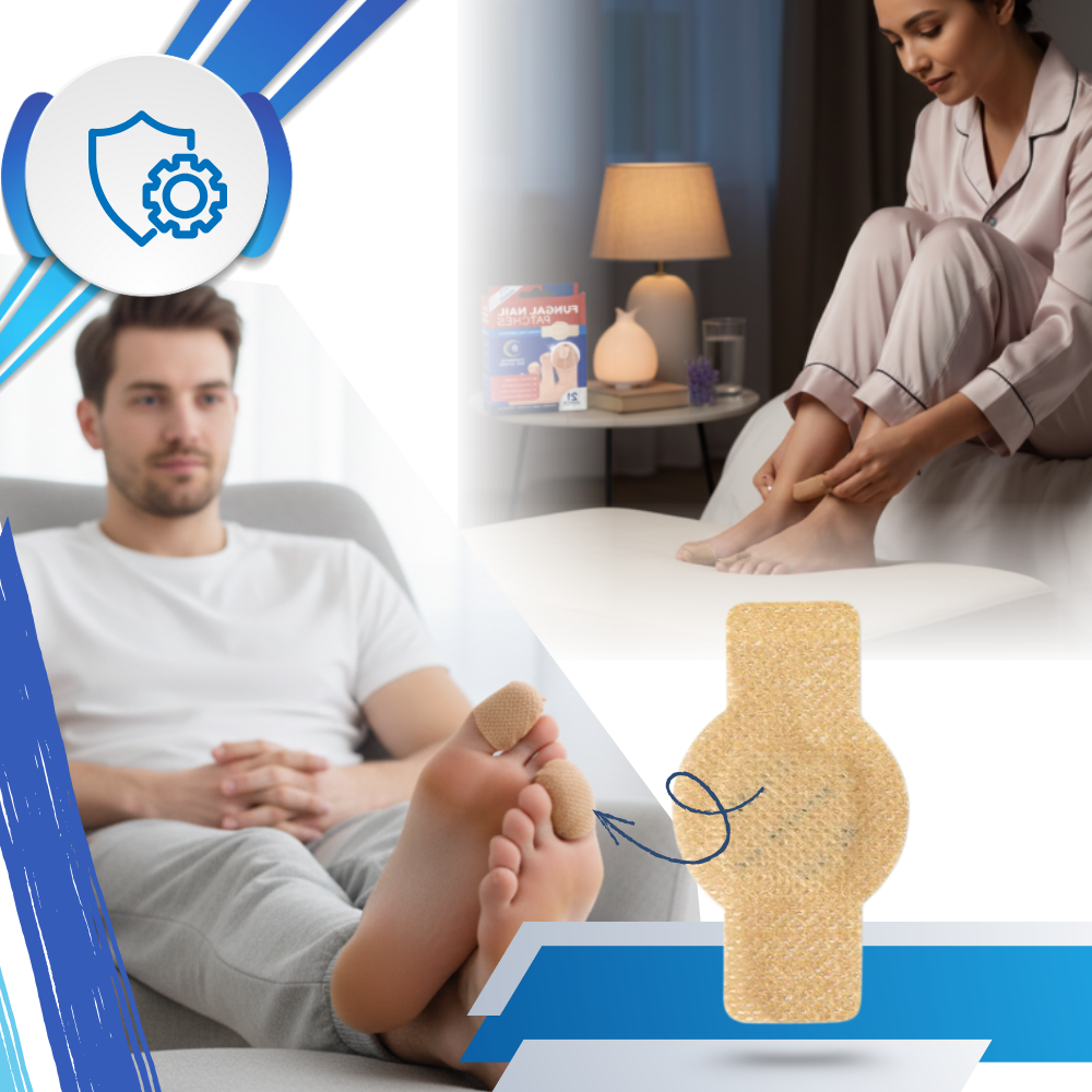 Parches hidratantes de hidrogel para uñas - Ozerty