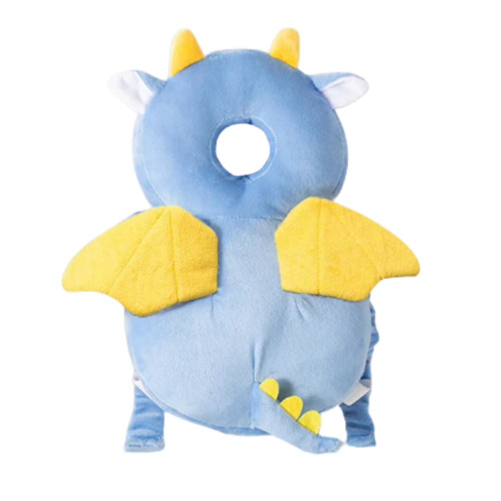 Protector de cabeza infantil hipoalergénico -Pequeño dragón - Ozerty
