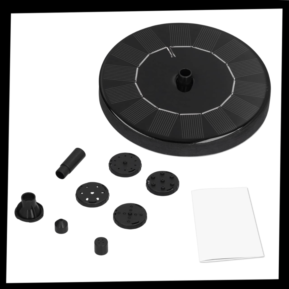 Fuente solar flotante Instant Charm Garden - Ozerty