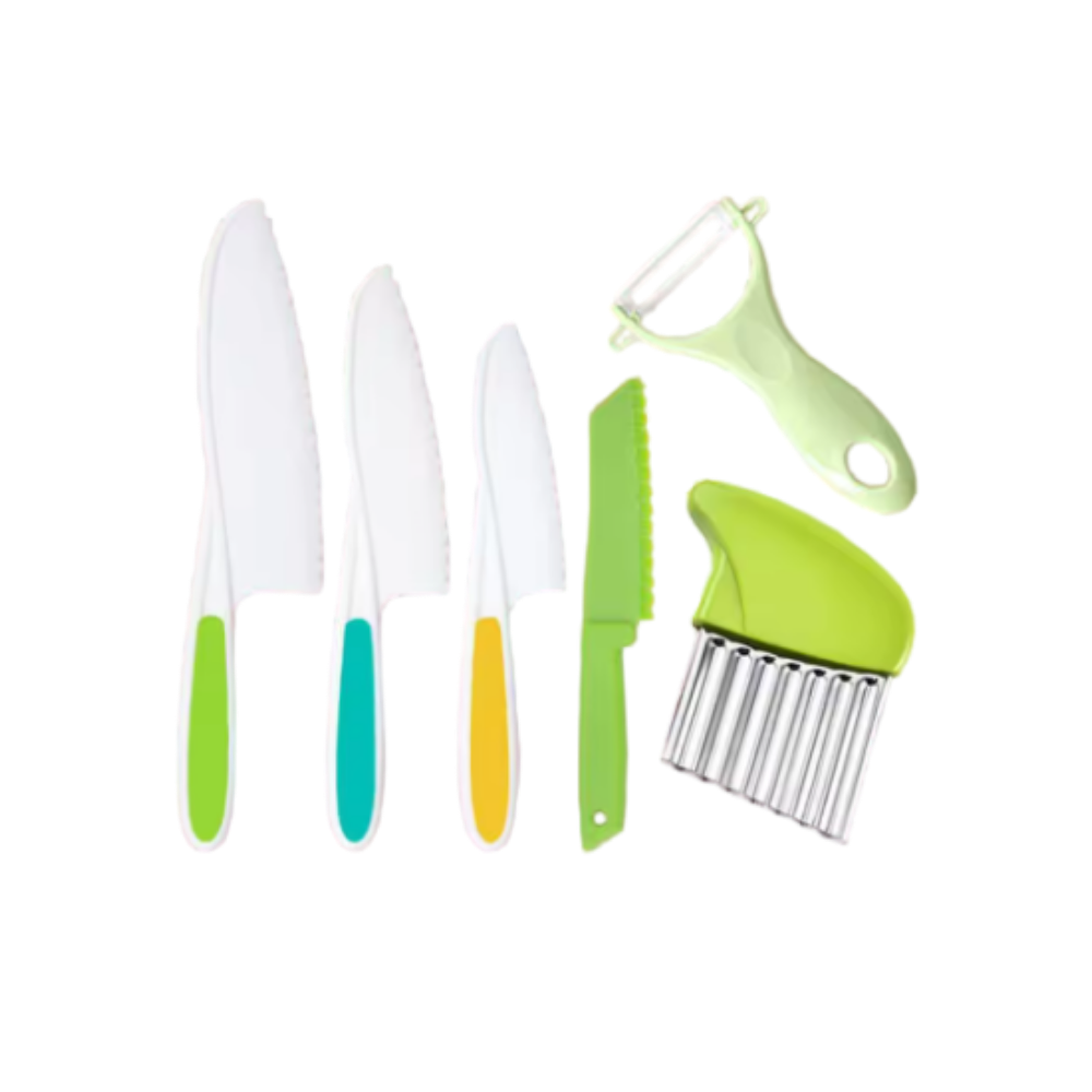 Juego de cocina para niños -Verde - Ozerty