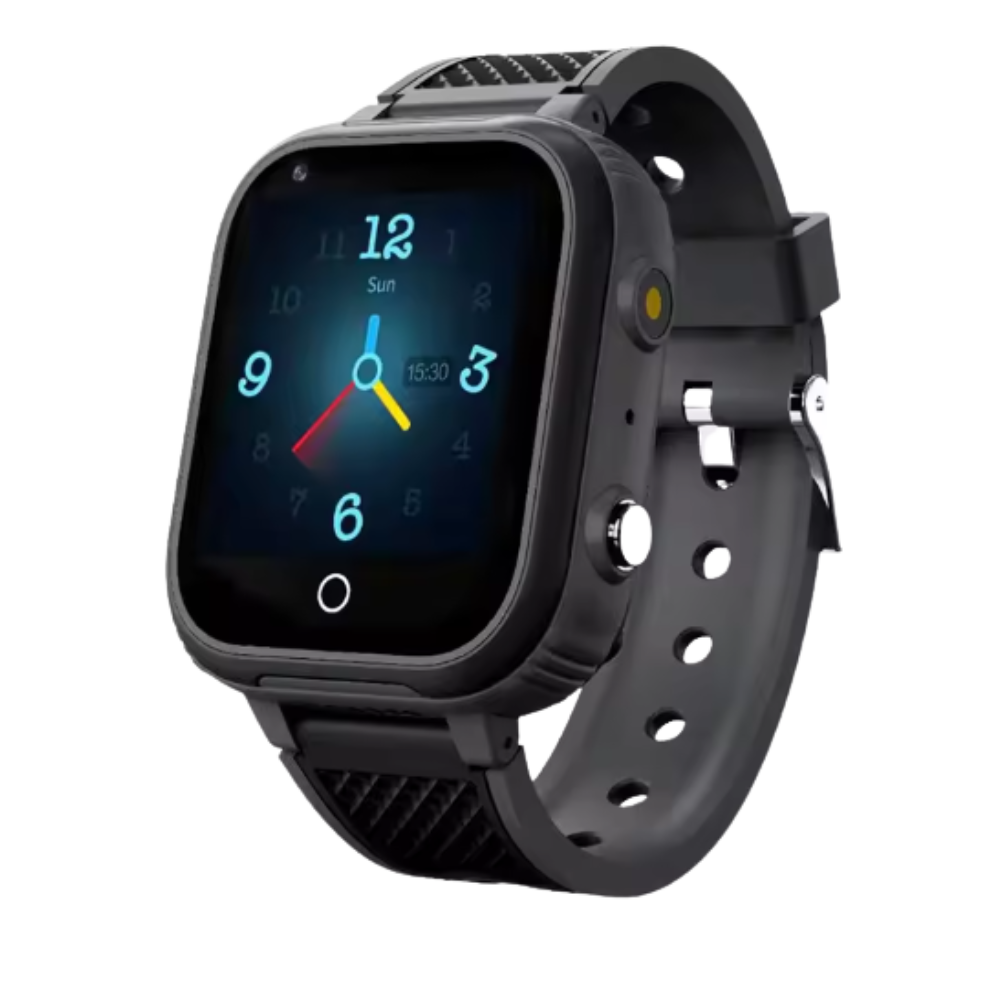 Reloj inteligente con supervisión para niños -Negro - Ozerty