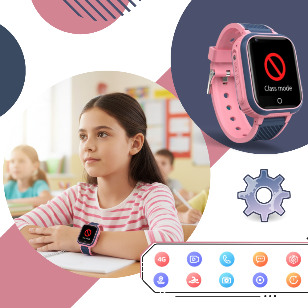 Reloj inteligente con supervisión para niños - Ozerty