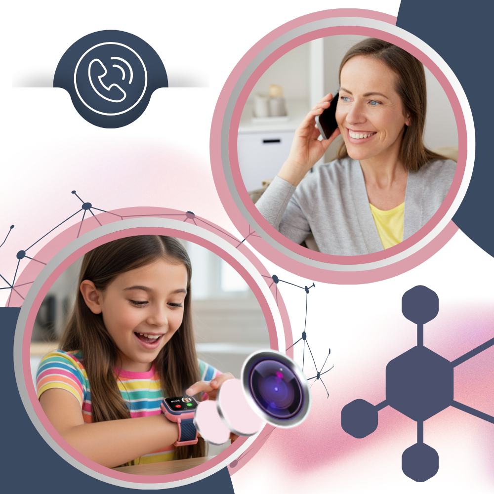 Reloj inteligente con supervisión para niños - Ozerty