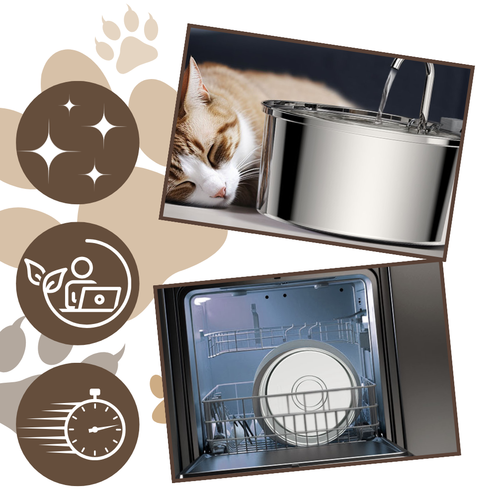 Bebedero para gatos de gran capacidad - Ozerty