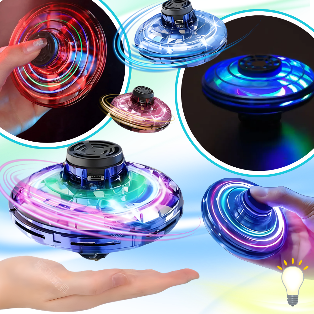 Lanza el divertido mini dron giratorio UFO - Ozerty