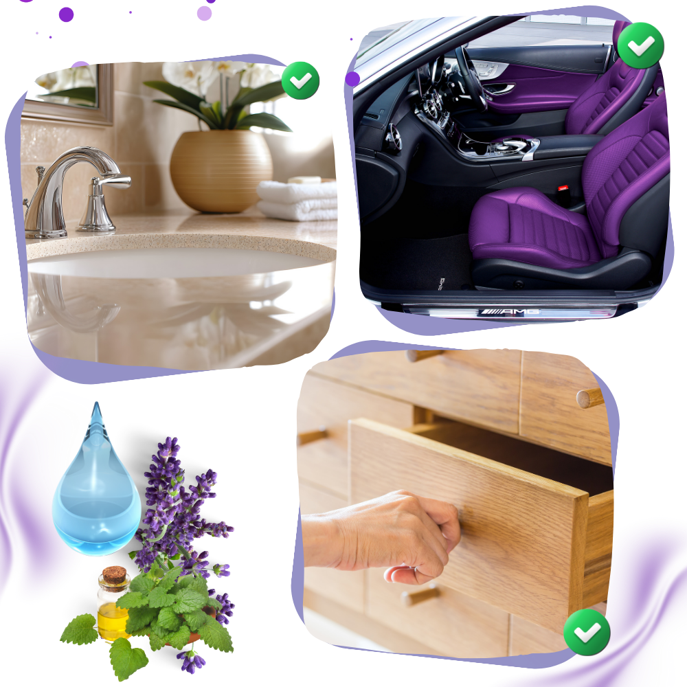 Perlas repelentes de cucarachas con extracto de lavanda - Ozerty