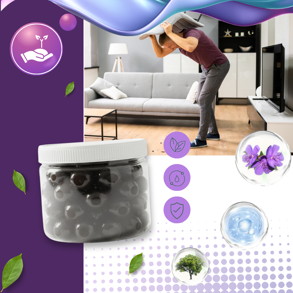 Perlas repelentes de cucarachas con extracto de lavanda - Ozerty