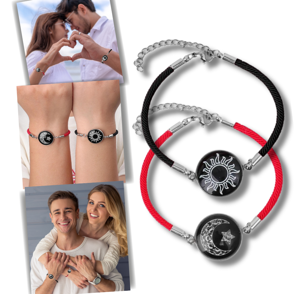 Pulseras de contacto para parejas a distancia

 - Ozerty