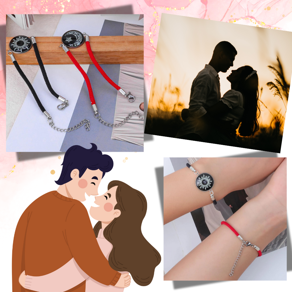 Pulseras de contacto para parejas a distancia

 - Ozerty