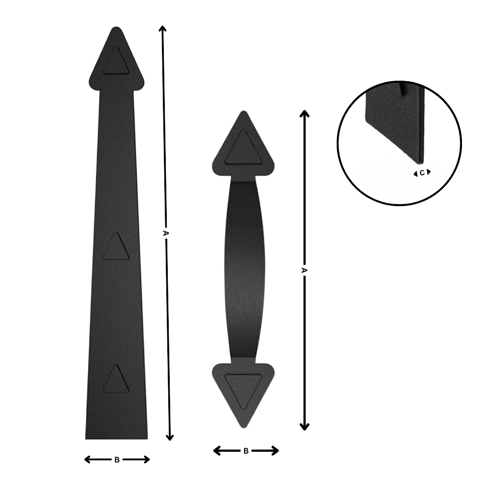 Kit magnético para mejorar el aspecto exterior de la puerta - Ozerty