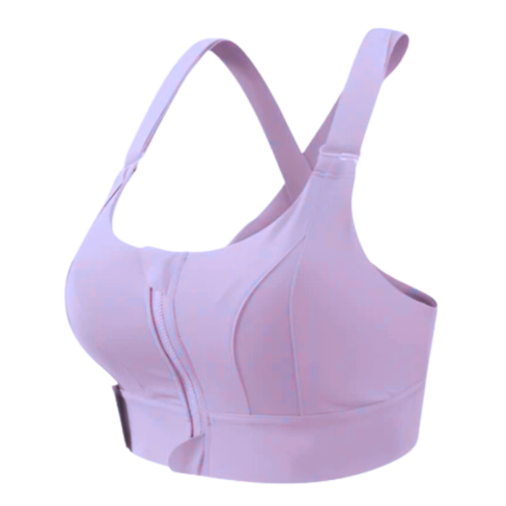 Sujetador deportivo con espalda cruzada y máxima sujeción -Púrpura/SPúrpura/MPúrpura/LPúrpura/XLPúrpura/2XLPúrpura/3XLPúrpura/4XLPúrpura/5XL - Ozerty