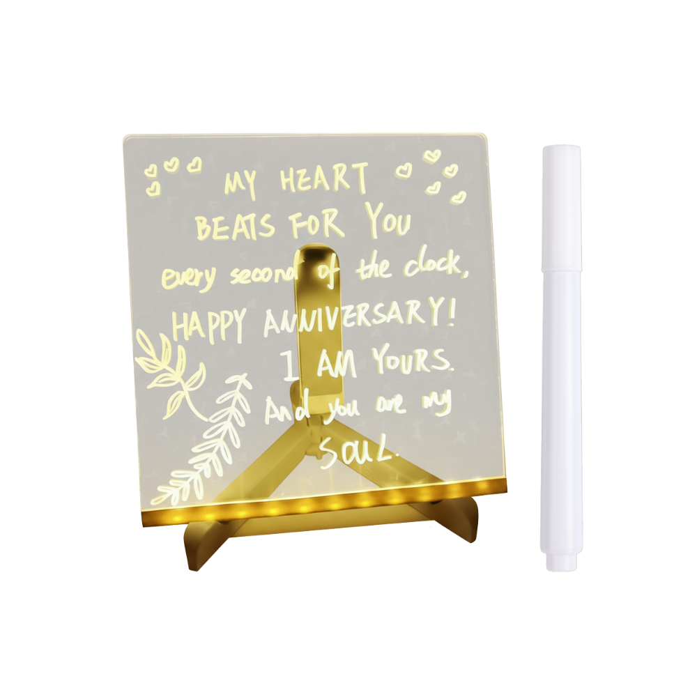 Fascinante pizarra LED -15 x 15 cm - Ozerty