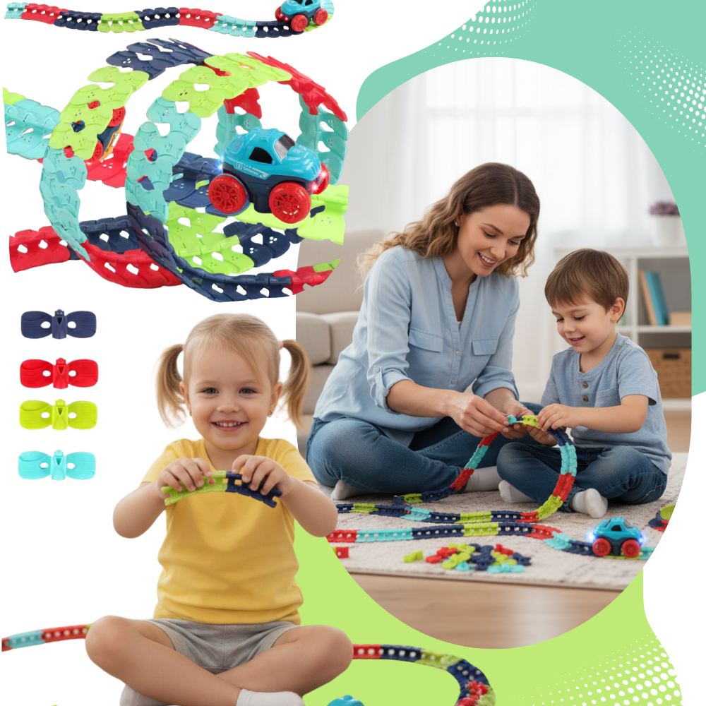 Mini pista de carreras de montaña rusa - Ozerty