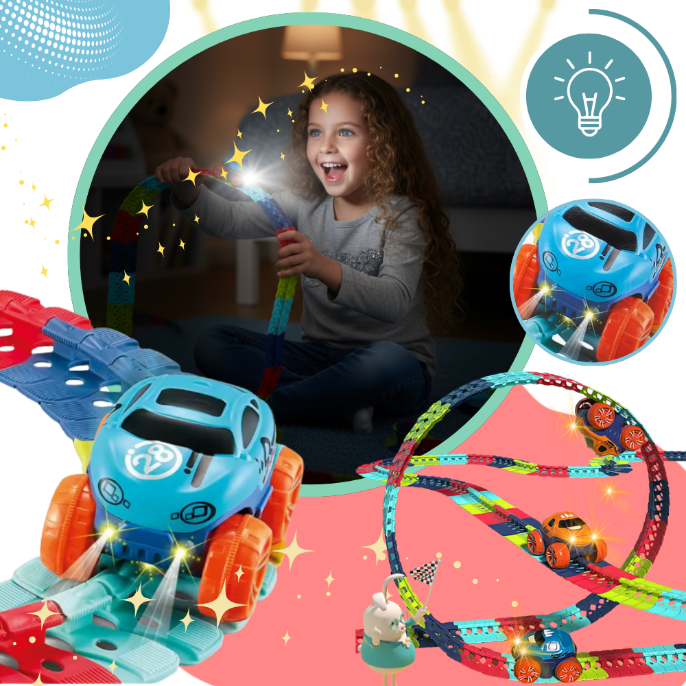 Mini pista de carreras de montaña rusa - Ozerty