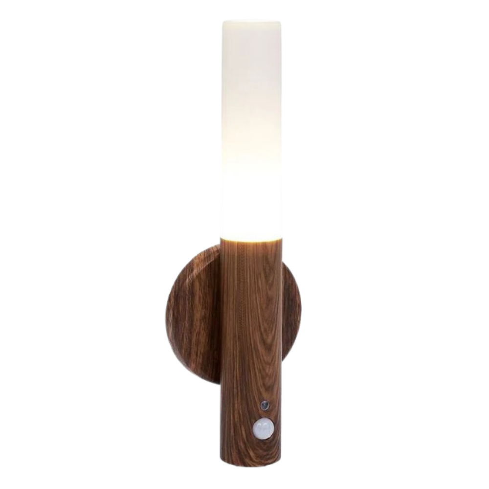 Lámpara recargable con forma de antorcha y sensor de movimiento -Tono oscuro - Ozerty