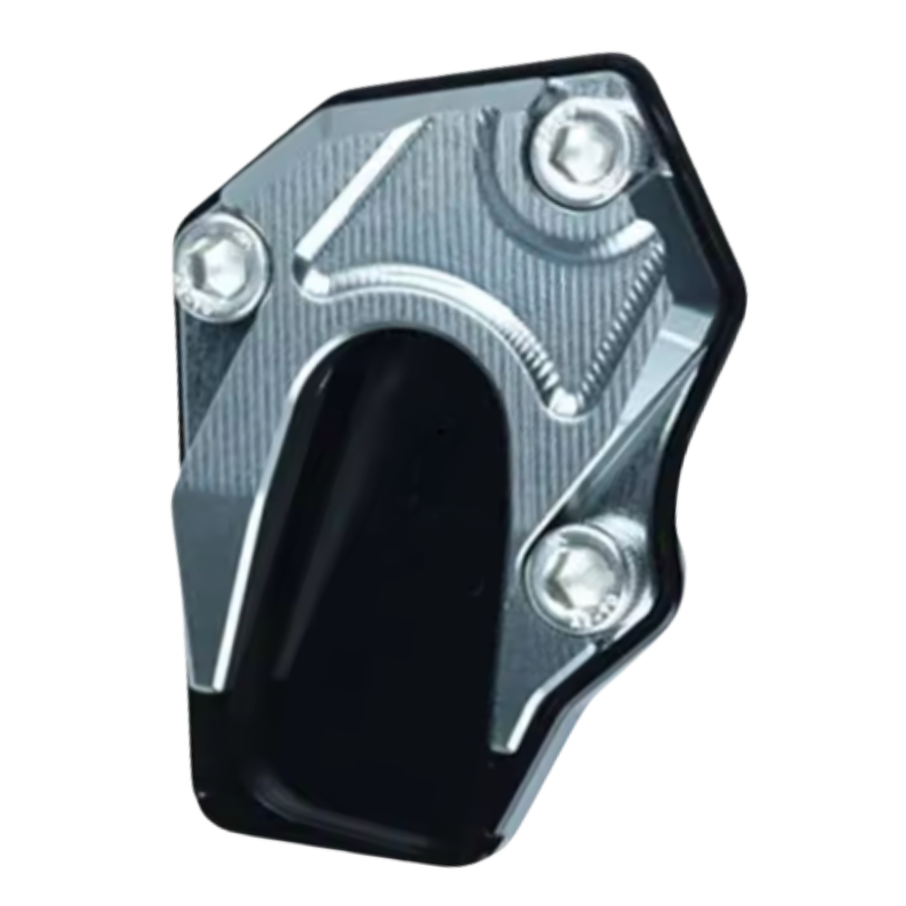 Soporte pata de cabra de aleación para motocicleta -Gris - Ozerty