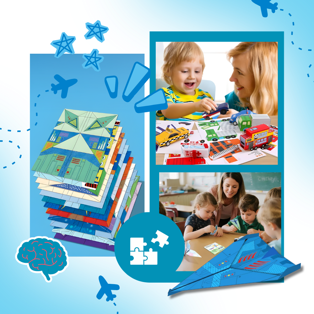 Libro de origami multitemático - Ozerty