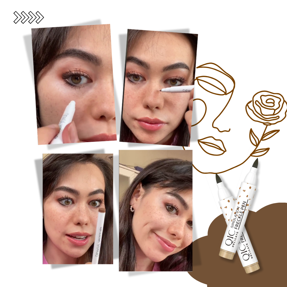 Lápiz para pecas con acabado natural - Ozerty