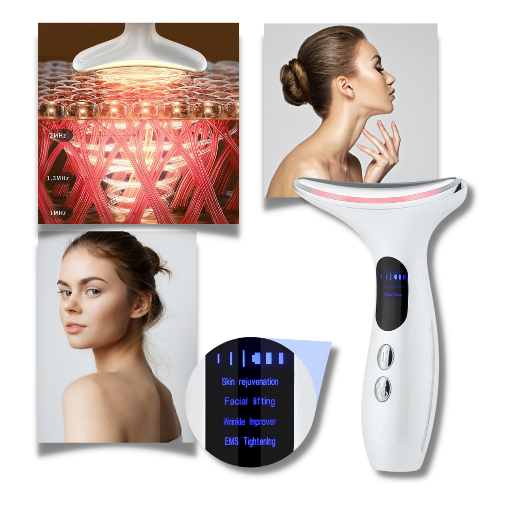 Dispositivo de belleza facial para el cuello

 - Ozerty