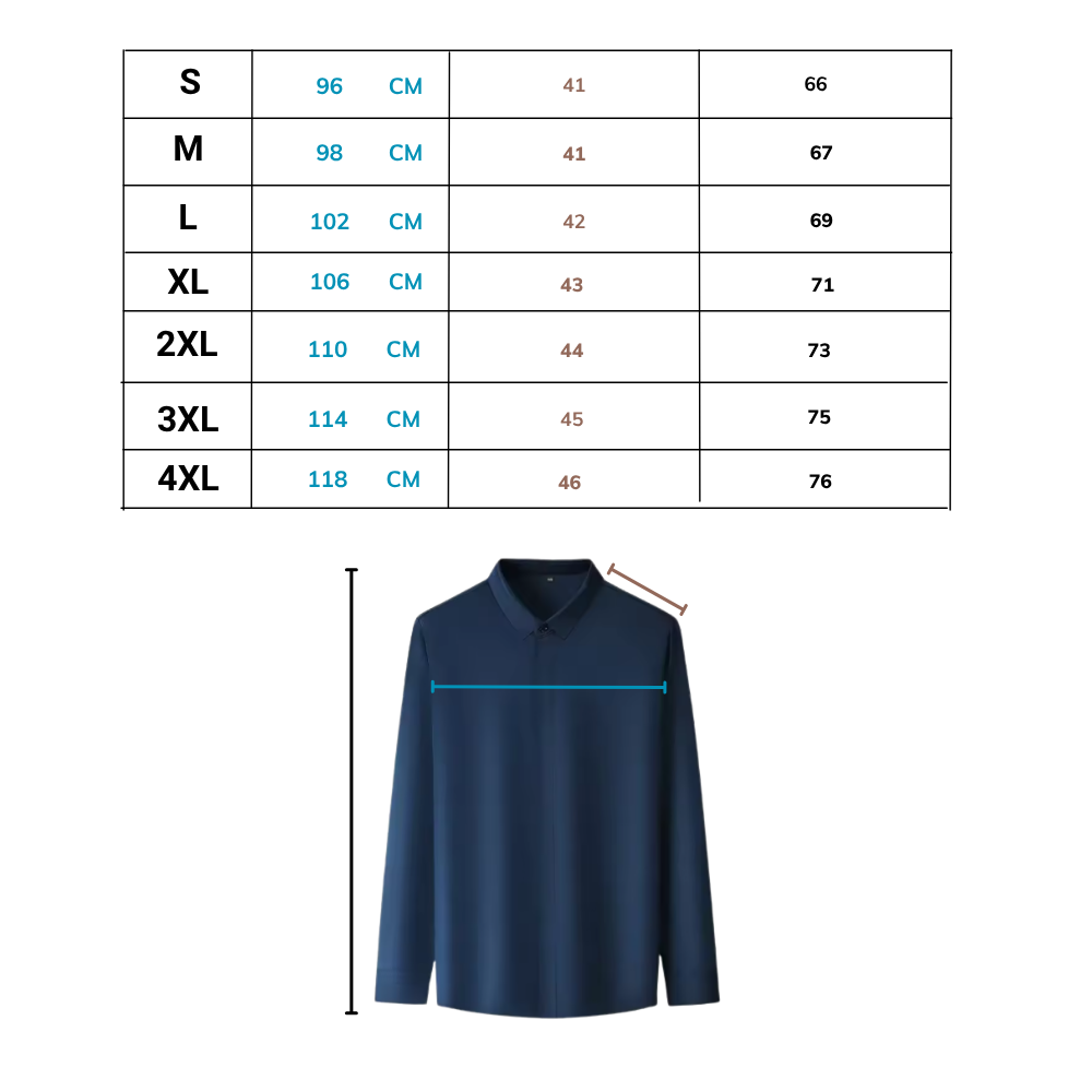 Polo de seda para hombre sin arrugas - Ozerty