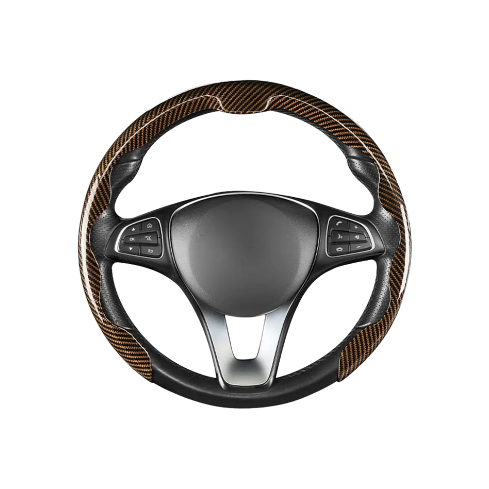 Funda antideslizante para volante -Marrón - Ozerty