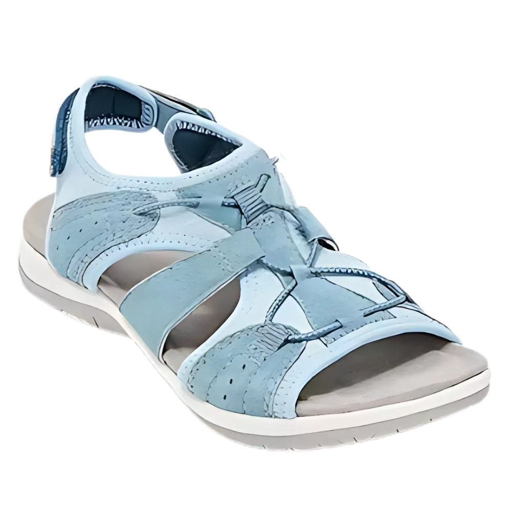 Sandalias antideslizantes con soporte ortopédico -Azul claro - Ozerty