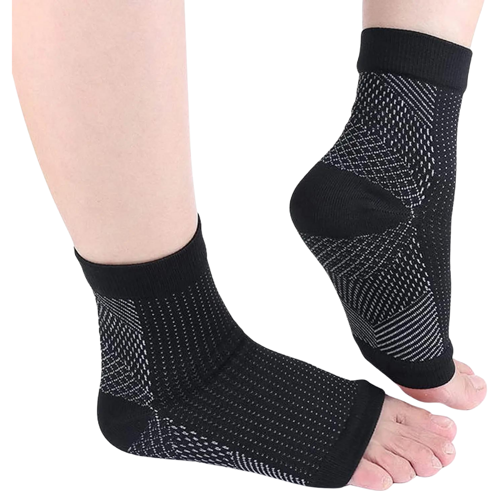 Calcetines para aliviar el dolor neuropático -Negro/S/MNegro/L/XL - Ozerty