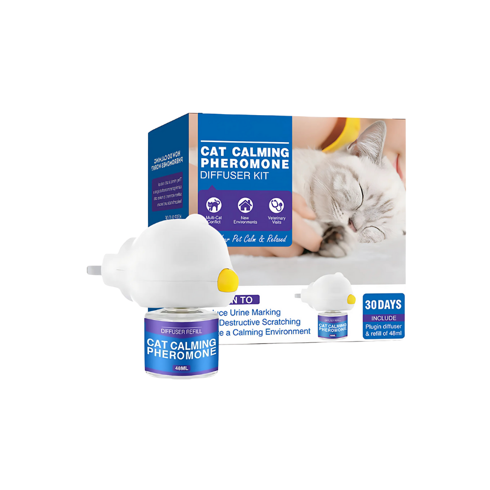 Difusor de feromonas relajantes para mascotas -Gato - Ozerty