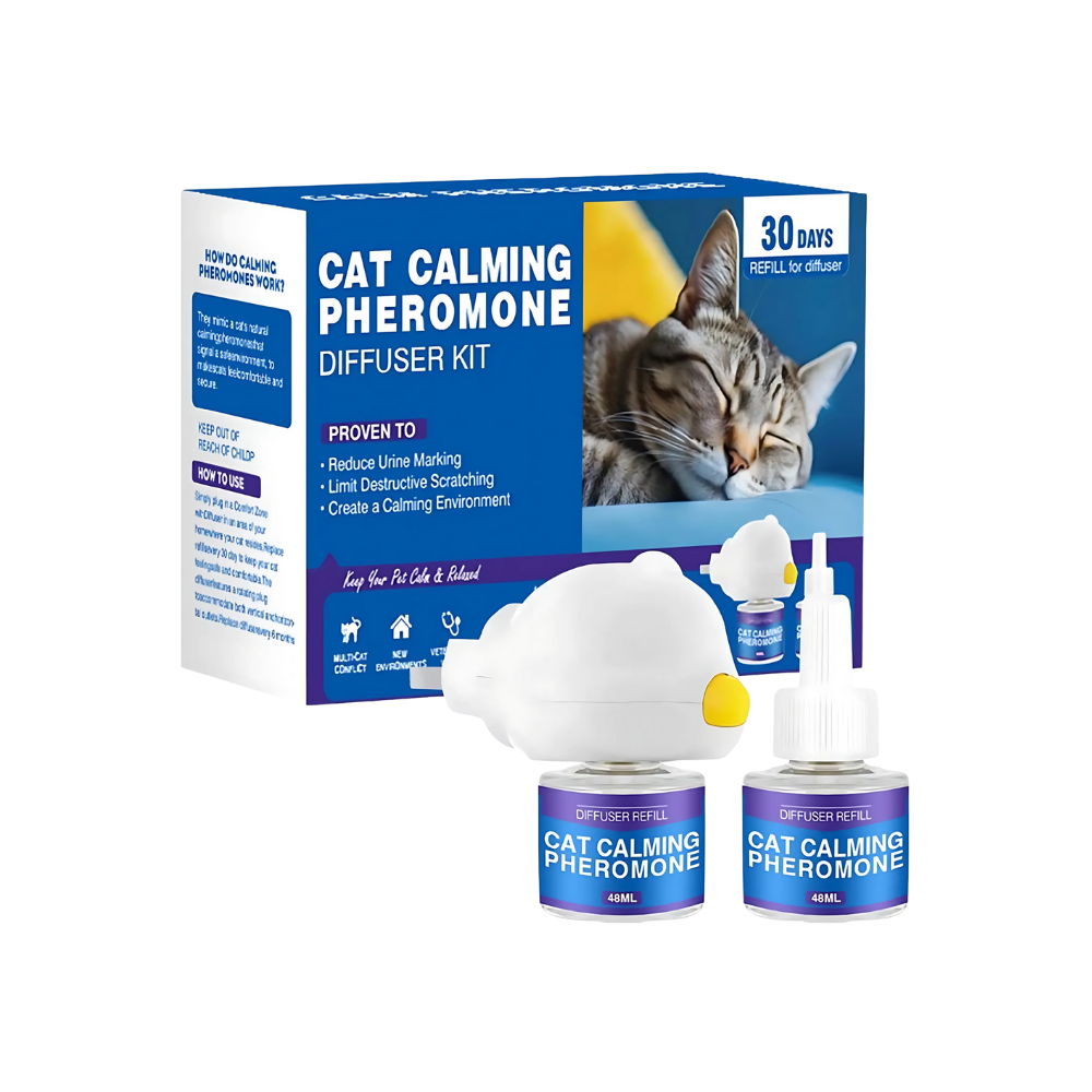 Difusor de feromonas relajantes para mascotas -Gato - Ozerty