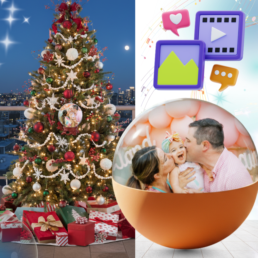 Bola de Navidad con memoria peculiar - Ozerty