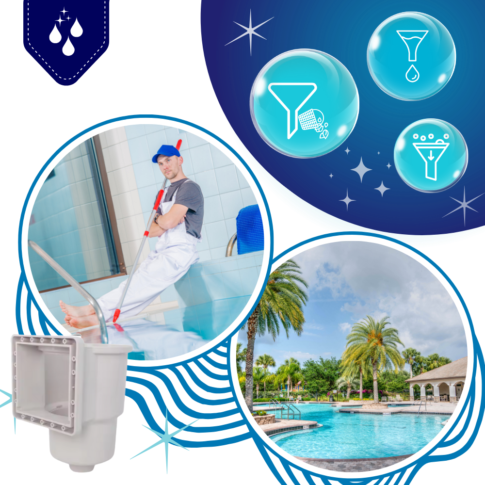 Filtro de residuos para piscinas - Ozerty