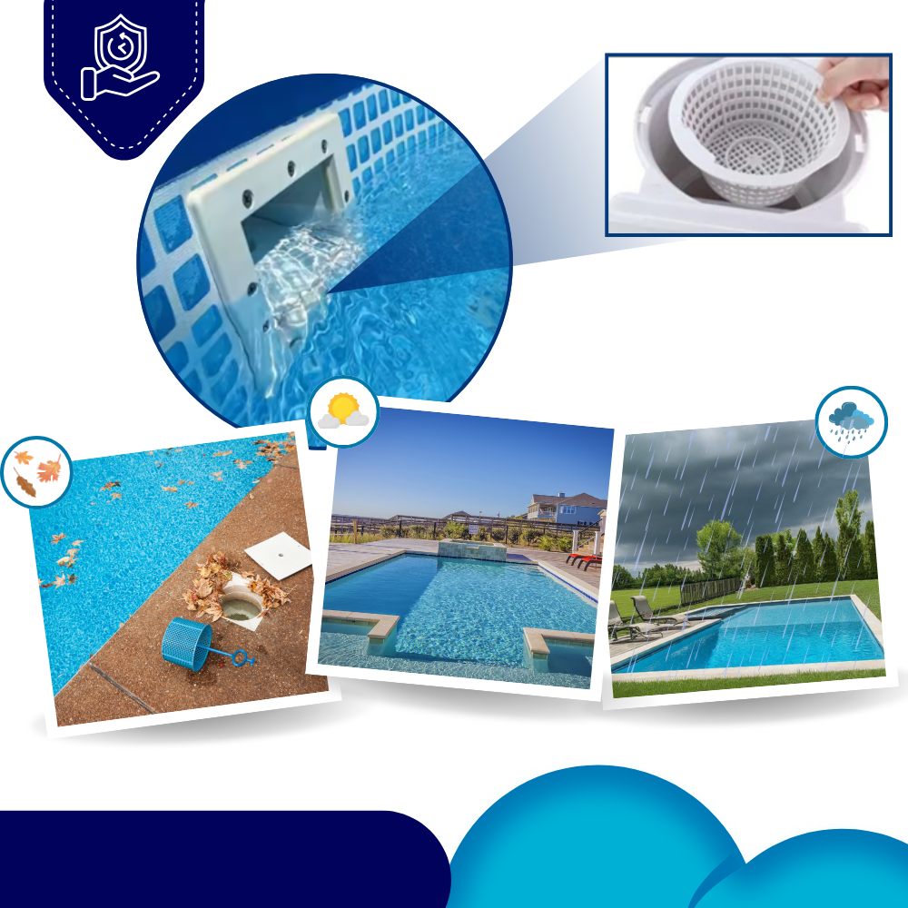 Filtro de residuos para piscinas - Ozerty