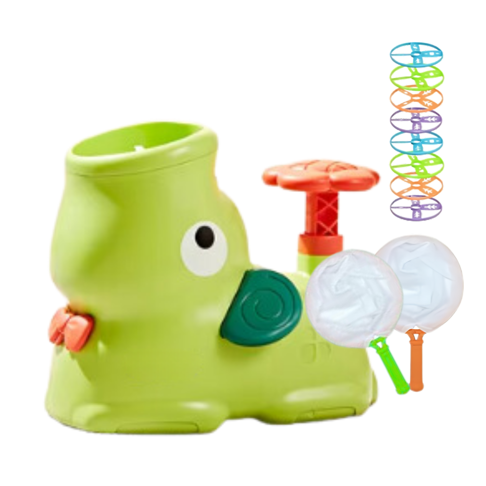 Juguete lanzador de discos voladores

 -Verde - Ozerty