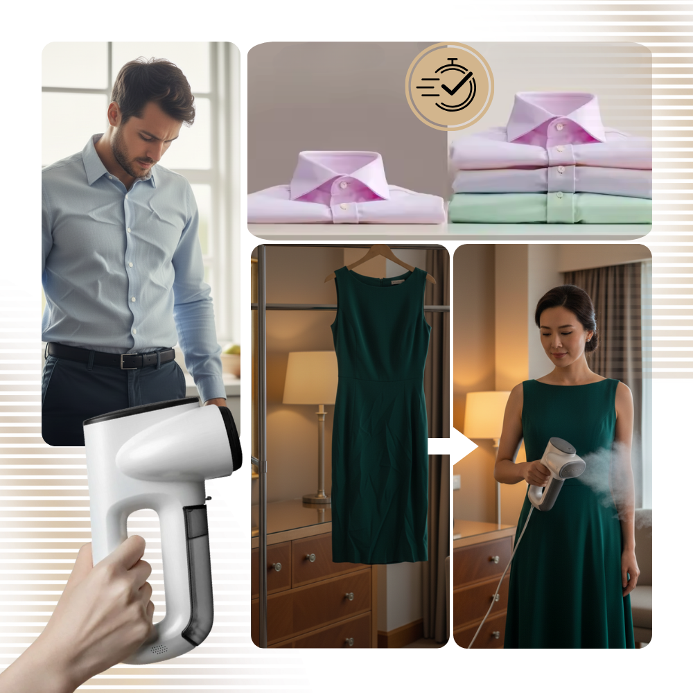 Vaporizador portátil para prendas - Ozerty