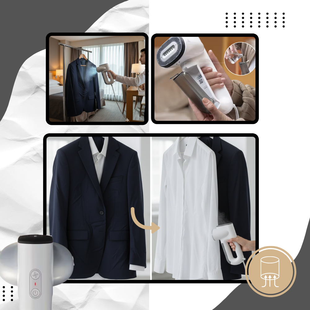 Vaporizador portátil para prendas - Ozerty