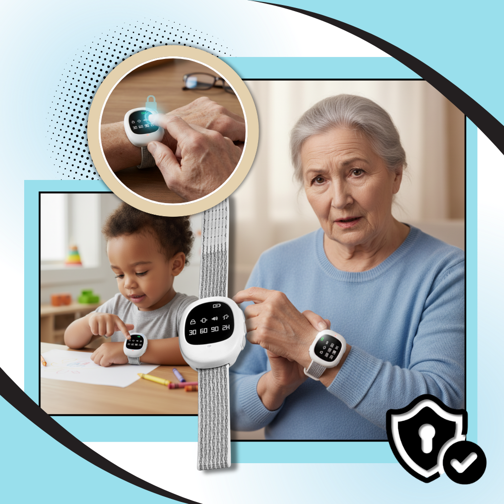 Reloj con alarma para el control de la vejiga y la enuresis - Ozerty