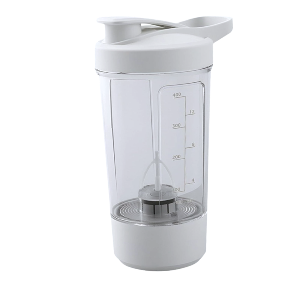 Copa con agitador de café Power Vortex -Blanco - Ozerty