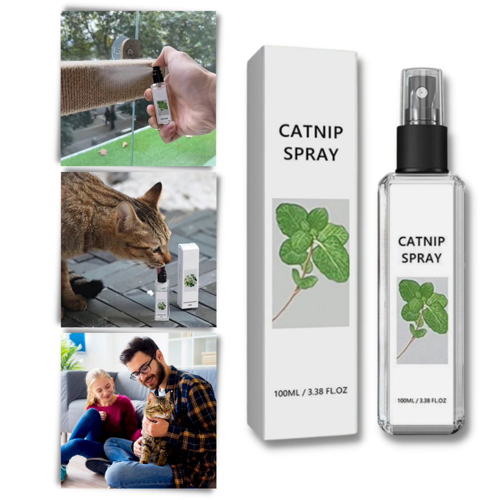 Silver Vine para gatos | Spray de hierba gatera | Spray calmante para gatos