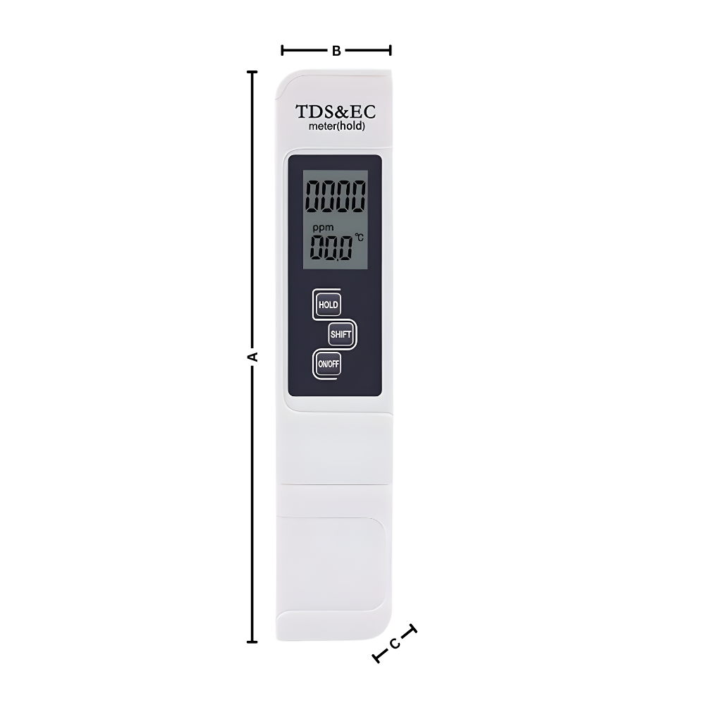 Medidor de calidad del agua Pure Safety - Ozerty
