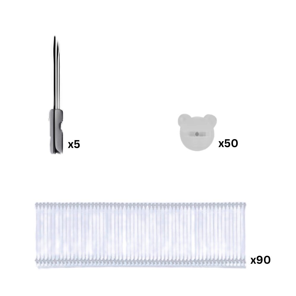 Pistola de puntadas para prendas