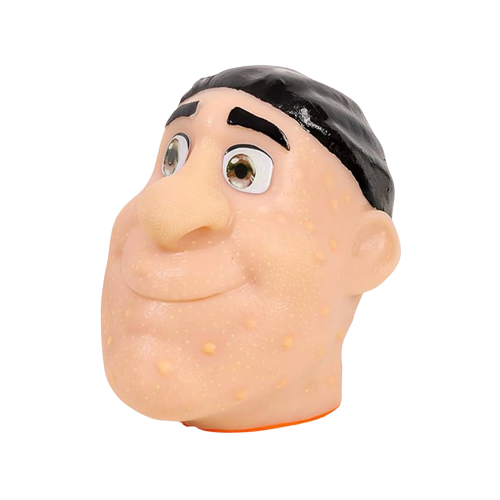 Juguete relajante de silicona para reventar granos -Negro - Ozerty